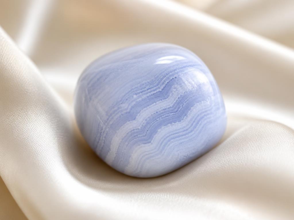 Blue Lace Agate — the jewel of Day 5, the Law of the Poise