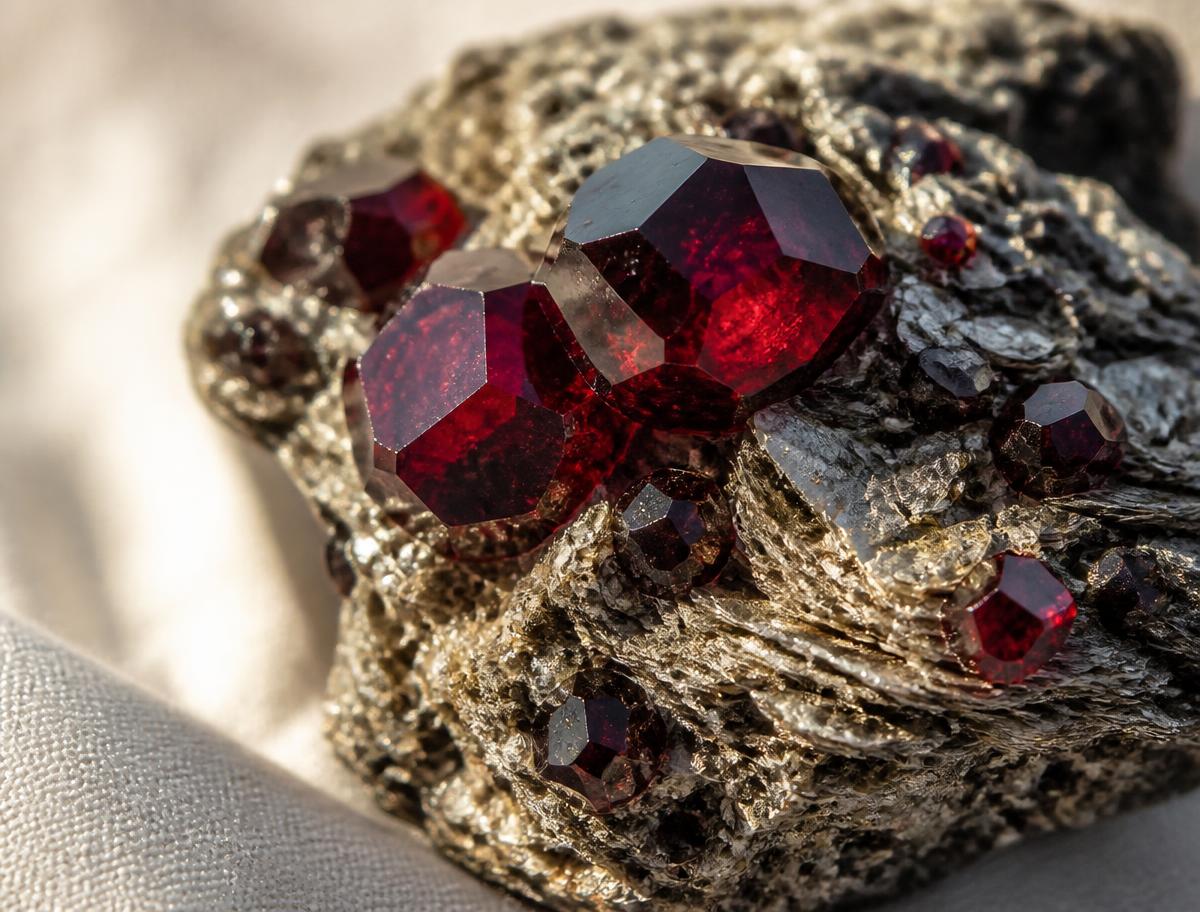 Garnet — the jewel of Day 26, the Law of the Production