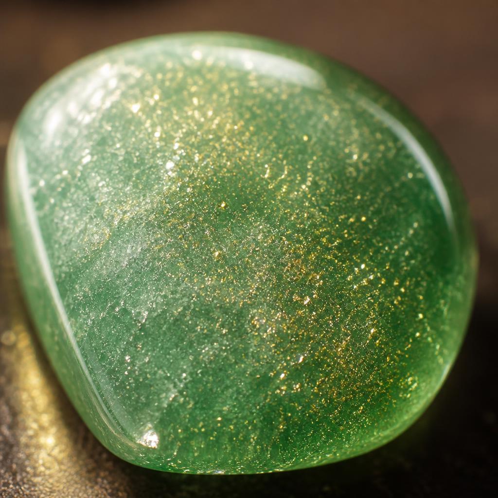 Green Aventurine — the jewel of Day 17, the Law of the Prospects