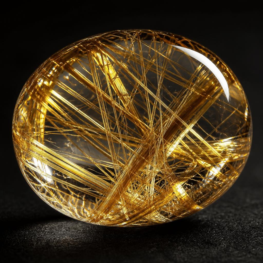 Rutilated Quartz — the jewel of Day 4, the Law of the Purview